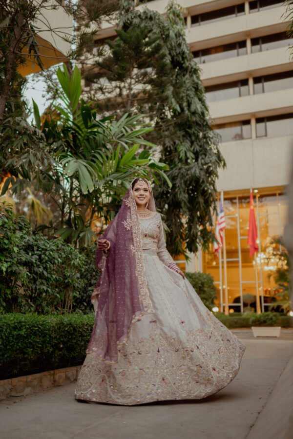 Empress Of Bloom - Bridal Lehenga - Baraat - Image 2