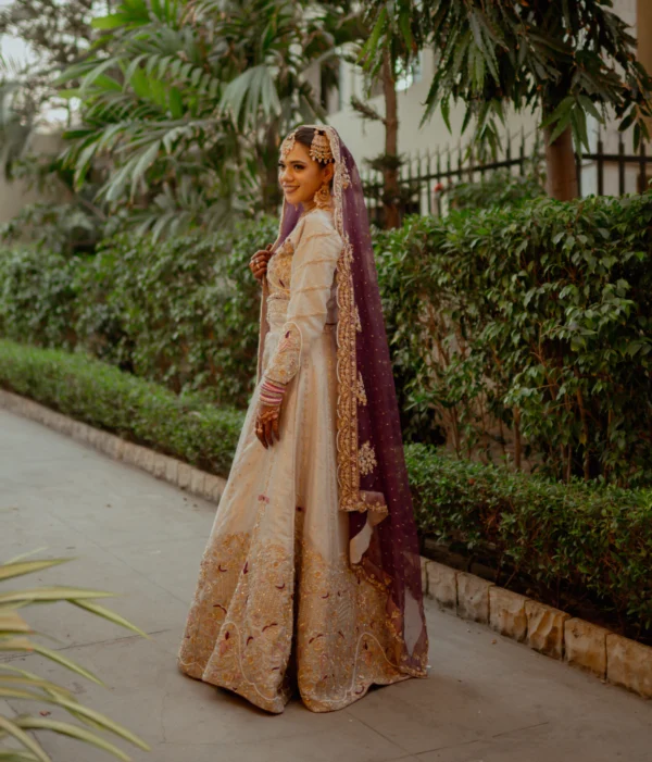 Empress Of Bloom - Bridal Lehenga - Baraat - Image 7