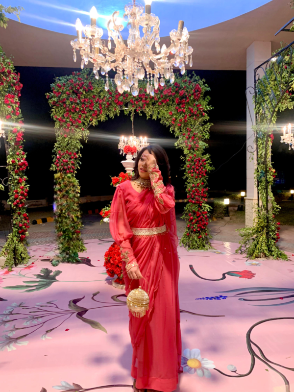 Frill Saree - The Chic Edit - Image 2