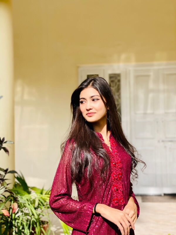 Kelaya in Maroon - Co-Ord Set - The Chic Edit - Image 5