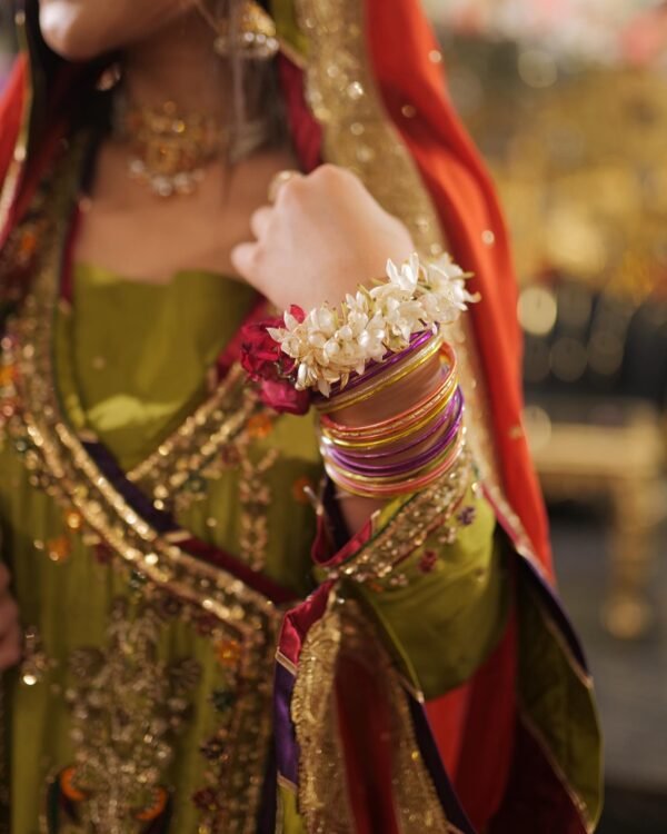 Chatapati Anarkali Dress - Mehendi | Shop By Events - Image 7