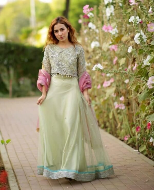 Siena - Mint Green Lehenga | ROMA | Festive Formal Wear '21