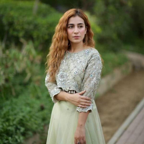 Siena - Mint Green Lehenga | ROMA | Festive Formal Wear '21 - Image 6