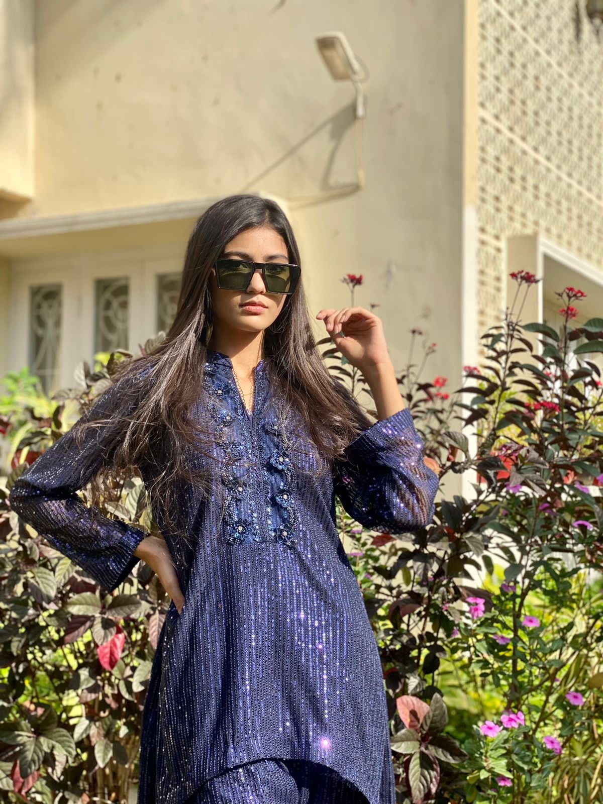 Kelaya in Blue | Co-Ord Set - Image 2